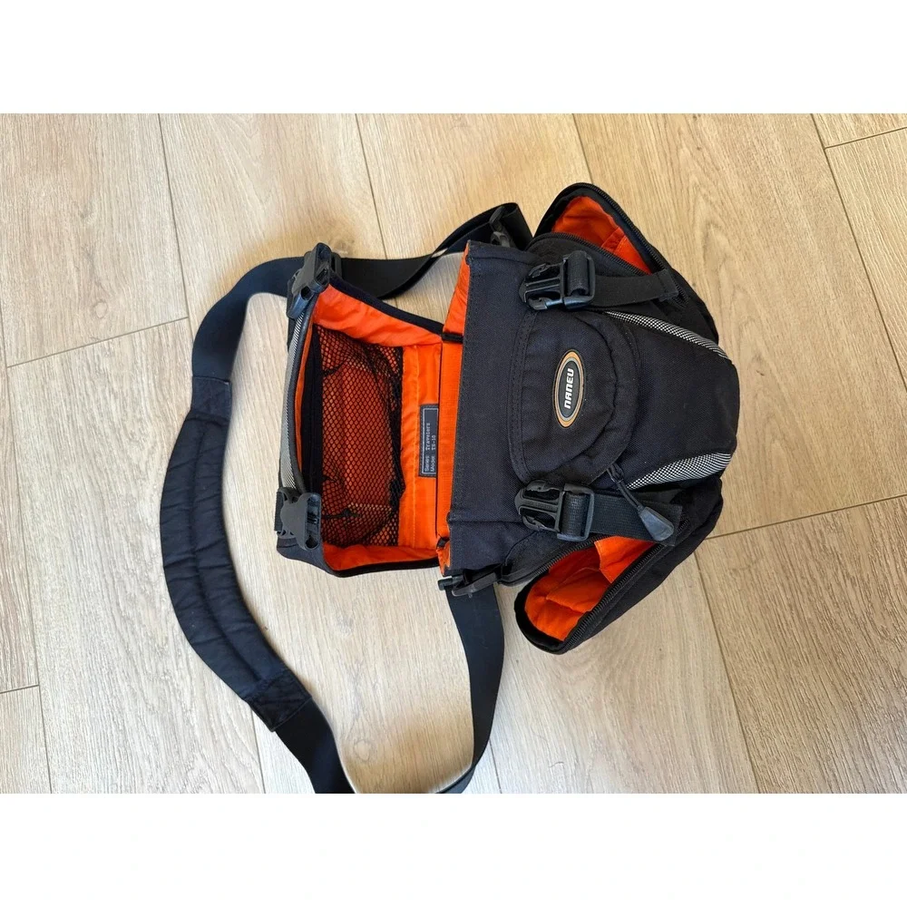 Naneu Travelers TS-10 Camera Holster Bag Black w/ Shoulder Strap DSLR Case